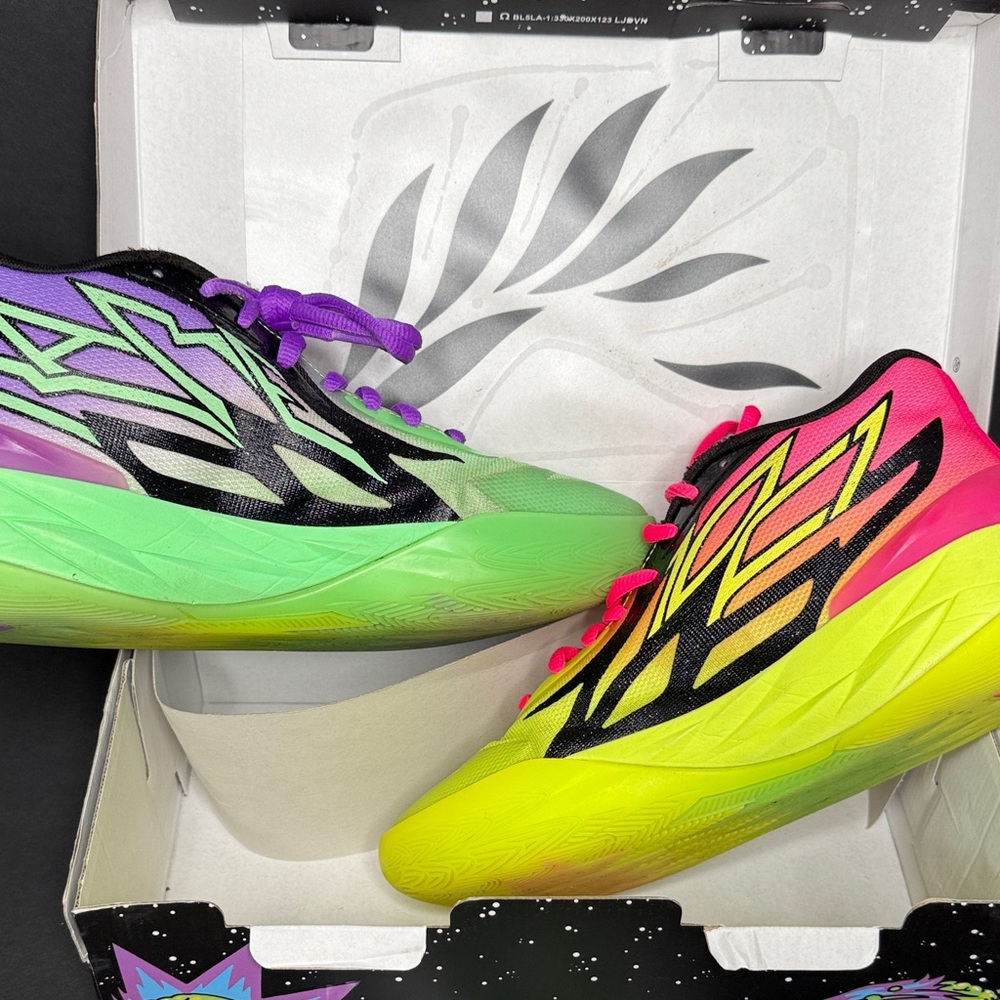 Puma MELO Rick & Morty Basketball Shoes - Picture 7 of 10